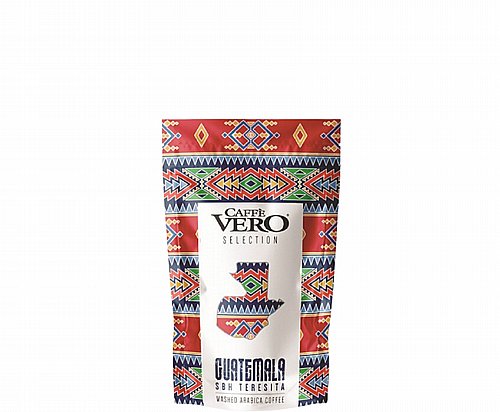 תערובת פולי קפה חד זנית 250 גרם - Caffe Vero GUATEMALA