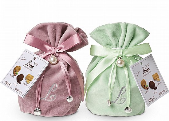 עוגיות איטלקיות בצ`טו, קקאו ומאראנו | שקית קטיפה מעוצבת 120 גרם | Loison עוגיות איטלקיות בצ`טו, קקאו ומאראנו | שקית קטיפה מעוצבת 120 גרם | Loison